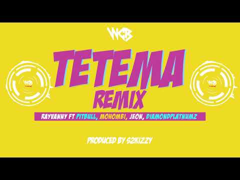 Rayvanny Ft Pitbull, Mohombi, Jeon & Diamond Platnumz - Tetema Remix (Sms SKIZA 8547465 to 811)