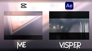 Capcut VS After effects| Remake @Visperv |Capcut edit