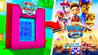 Jai Trouvé Le Portail Secret Au Pat Patrouille Dans Minecraft Chaise, Ruben, Stella