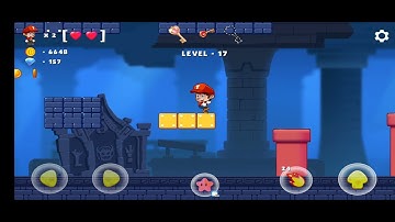 Super Mano Bros Adventure Jungle World - level 17