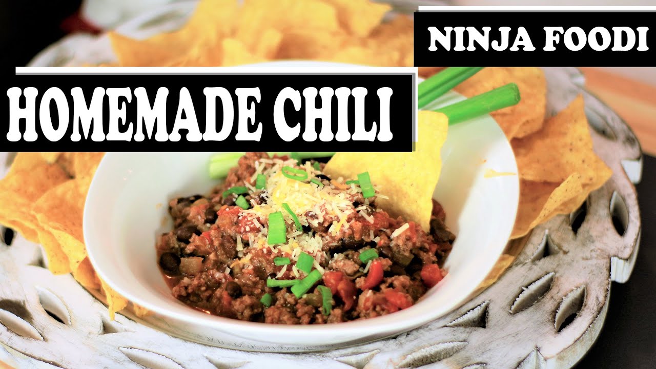 Ninja Foodi Slow Cooker Chili