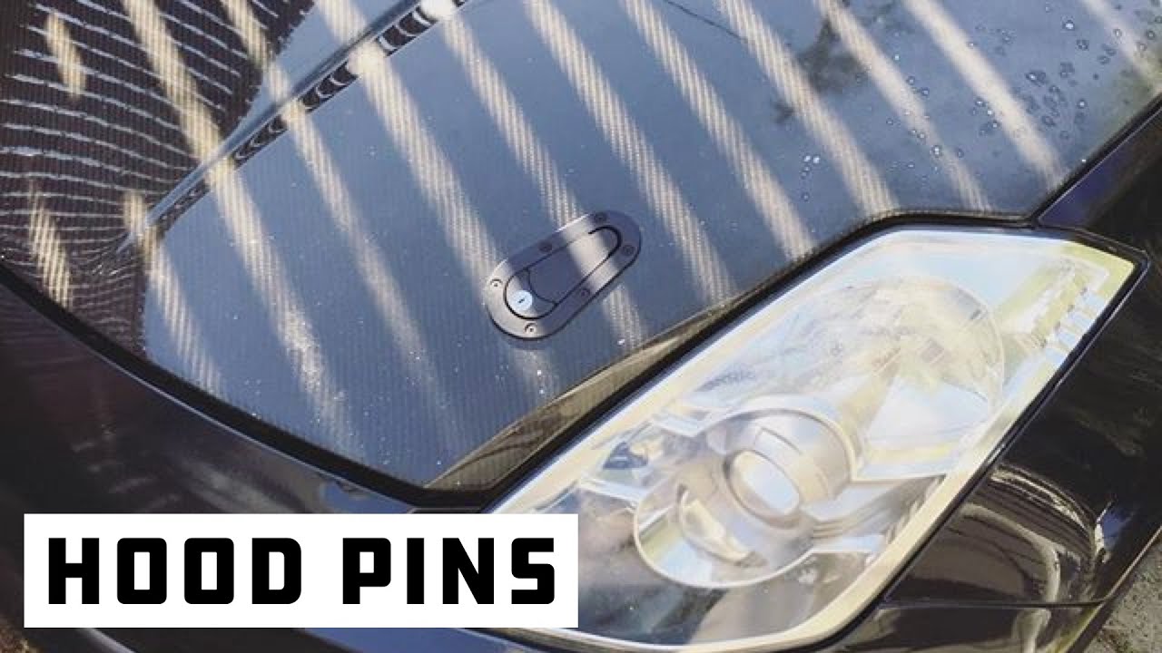 How to Install Hood Pins - 350z 