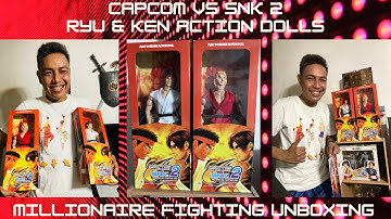 CAPCOM VS SNK 2 RYU AND KEN ACTION DOLLS - CJ CARPIO