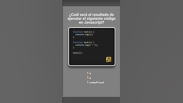 JavaScript - Reto 21: 🔥 ¿Qué imprimirá este código JavaScript con funciones duplicadas?