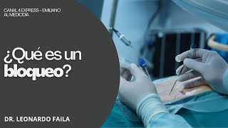 Dr. Faila | ¿Qué es un bloqueo de columna? ¿Cuánto tiempo dura?