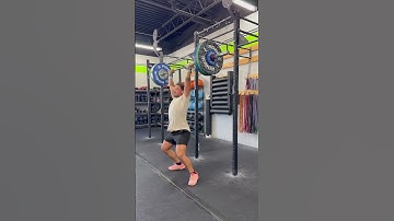 Push press+ push jerk complex