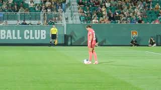 [NWSL] Denver Summit FC vs. NC Courage | Riley Jackson Takes a Penalty Kick | Aug. 5, 2026