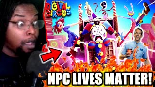 HIS LIFE WAS A LIE! THE AMAZING DIGITAL CIRCUS - Ep 2: Candy Carrier Chaos! DB Reaction