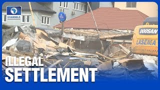 Lagos Govt Demolish Illegal Settlement On Lekki Coastal Road