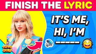 Finish the Lyrics of TikTok Most Popular songs | Viral Tiktok Songs Of 2022-2023