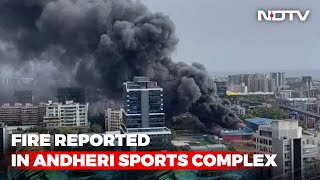 Massive Fire At Shopping Area In Mumbai's Andheri, 5 Fire Engines At Spot