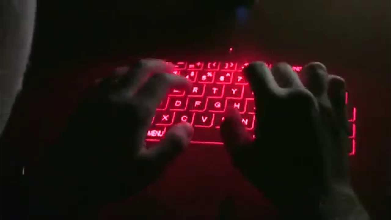 Виртуальная проекционная лазерная клавиатура - Cube Laser Virtual ...
