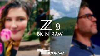 Nikon Z9 8K N-RAW Video Review (TicoRAW) - The FUTURE of RAW