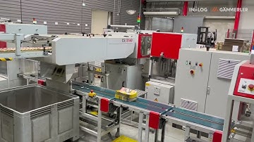 Fully automated retail operation behind 96p press with PCF and cutter folder