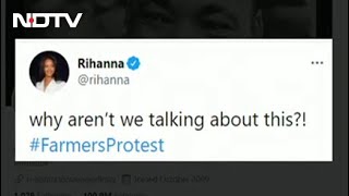 Rihanna Stops The Music For A Tweet About Farmers Protest Youtube