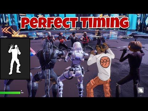Fortnite Perfect Timing