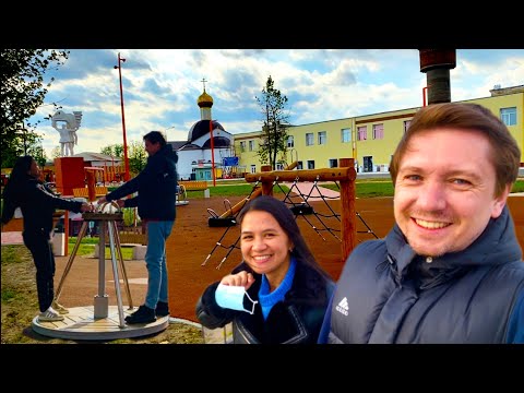 RUSSIAN-FILIPINA COUPLE FUN