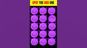 Fiind  the odd one out  Hard | Find Challenge | Emoji Quiz | #riddle #dop #emojiquiz
