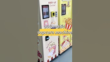 automatic popcorn machine #funnyvideo #business