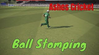 Watch Your Step - Ashes Cricket Ball Stomping Incidents
