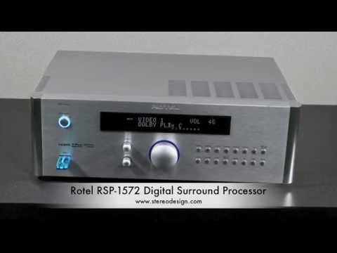 Stereo Design Rotel RSP-1572 Digital Surround Processor in HD