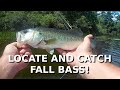 My CHEAT SHEET For Fall Bank Fishing! - Bass Fishing Tips