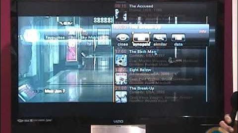NDS tru2way user interface at Cable Show 2009