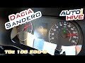 Tachovideo Dacia Sandero TCe 100 ECO-G Essential 0-100 kmh kph 0-60 mph Beschleunigung Acceleration