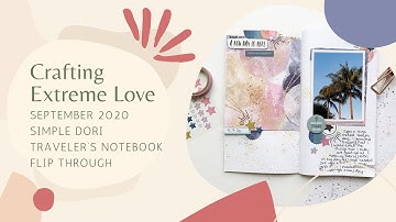 cocoa daisy simple dori sept. 2020 TN flip through | cocoa daisy| citrus twist kits | kellie stamps