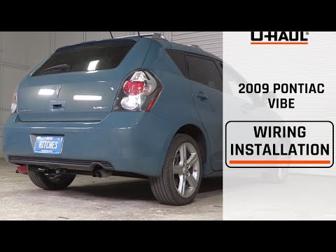 2009 Pontiac Vibe Trailer Wiring Installation