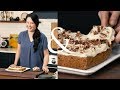 Carrot Almond Snack Cake with Cream Cheese Frosting | F&W Cooks | Food & Wine