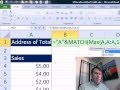 Mr Excel & excelisfun Trick 61: Formula To Report Cell Reference 5 Examples