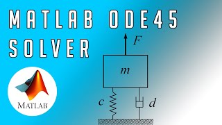 MATLAB's ode45 Solver  Single DegreeofFreedom Oscillator
