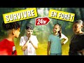 🌲 MANNS - SURVIVRE 24H EN FORET ( Il s'est passé des trucs de ouf 😨 )