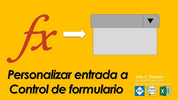Personalizar Rangos entrada con formulas a Control de formulario | Excel Aprende