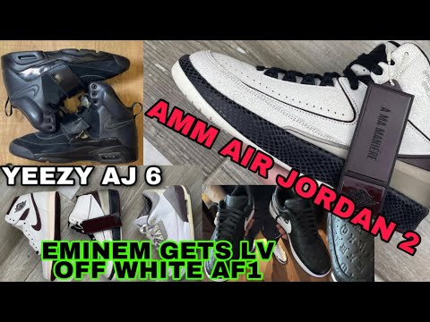 A Ma Maniere Air Jordan 2 Sneaker Detailed look,KANYE YEEZY AJ 6
