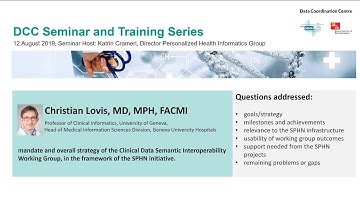 Strategy of the Clinical Data Semantic Interoperability Working Group (in SPHN)