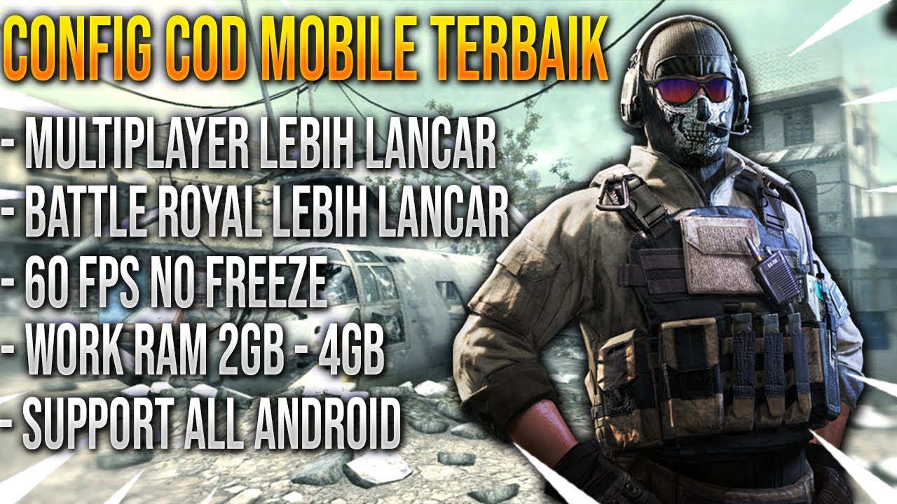 CONFIG ANTI LAG COD MOBILE TERBAIK | CARA MENGATASI LAG CALL OF DUTY MOBILE - 