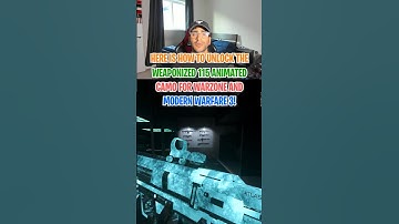 How to unlock the *ANIMATED* weaponized 115 camo for Warzone and Modern Warfare 3!