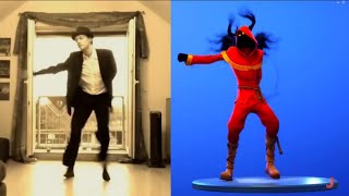 Fortnite ELECTRO SWING Emote In Real Life! Resimi