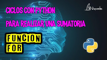 Ciclo for y sumatoria de 10 datos en Python