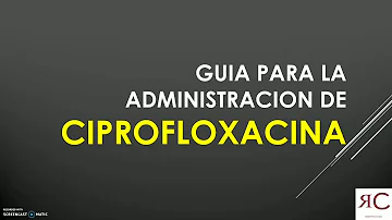 Como diluir ciprofloxacina?