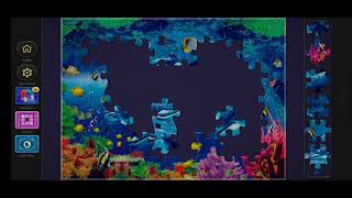 Relaxing Dolphin Puzzle l Underwater Ocean Jigsaw Puzzle l Satisfying Game screenshot 1