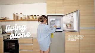 Living Alone | Weekly Grocery, What I Eat in A Day and Our New Place ✨
