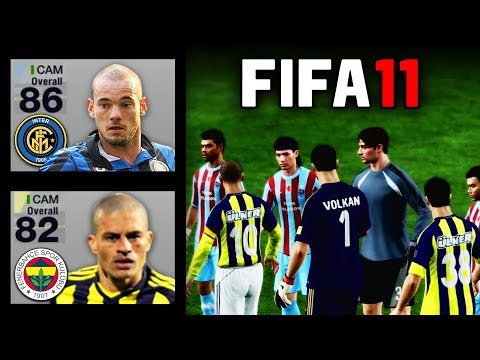 İŞTE OLAYLI SEZONUN FIFA OYUNU // FIFA 11 KADROLAR & REYTİNGLER