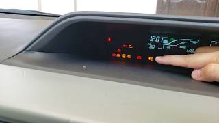 Toyota Aqua/Prius C Warning Signs(Dashboard Lights) in URDU