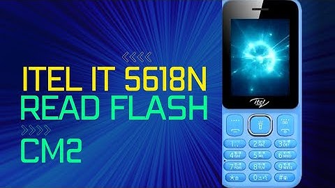 iTel mobile it 5618n read flash by cm2  dongle