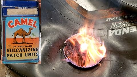 Camel Vulcanizing Tire Tube Repair "Hot Patch"