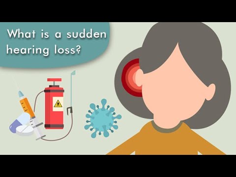 What is a sudden hearing loss?