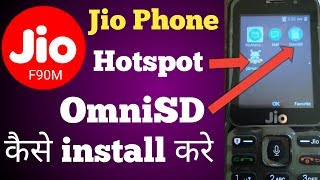 Jio Phone Hotspot Omnisd Kaise Install Kare | Lyf F90M Par Hotspot Omnisd kaise install kare screenshot 4